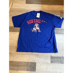 New England Patriots Shirt Mens 2XL NFL Football Throwback Pat Patriot Nike Tee